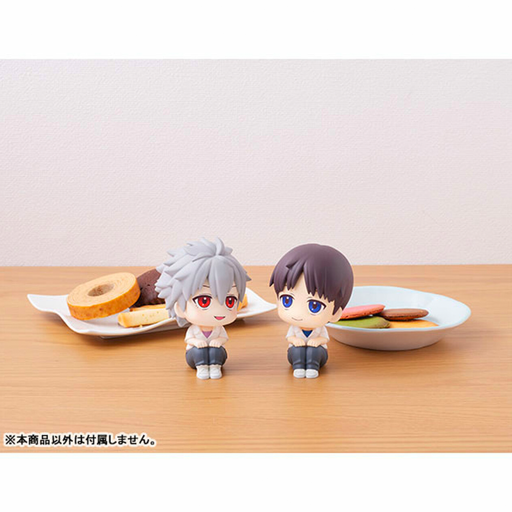 [PRE-ORDER] Megahouse: Look Up Series - Evangelion: 3.0+1.0 Thrice Upon a Time - Shinji Ikari and Kaworu Nagisa Figures (With Gift) (ONLINE ORDER ONLY)