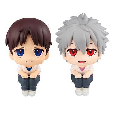 [PRE-ORDER] Megahouse: Look Up Series - Evangelion: 3.0+1.0 Thrice Upon a Time - Shinji Ikari and Kaworu Nagisa Figures (With Gift) (ONLINE ORDER ONLY)