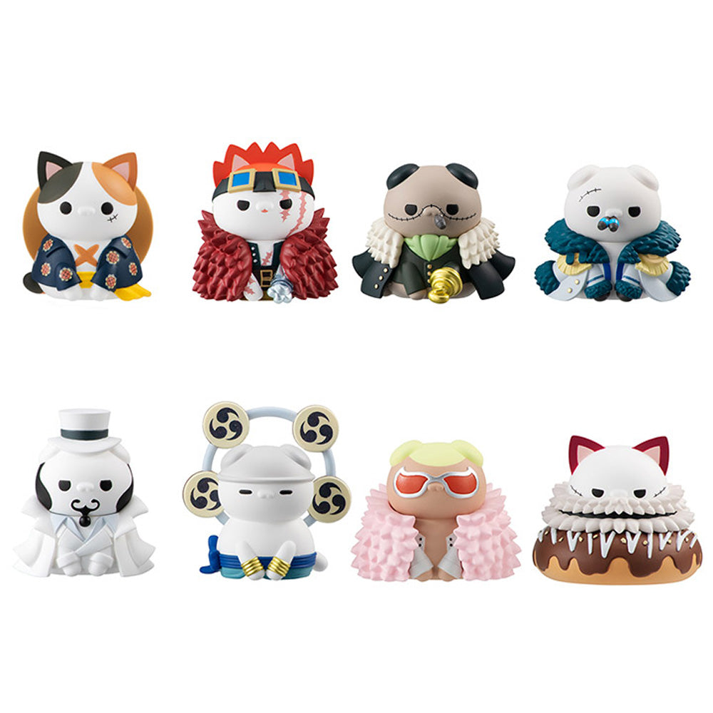[PRE-ORDER] Megahouse Mega Cat Project: One Piece - Nyan Piece Nyaan! Luffy with Rivals (1 Blind Box Figure) (ONLINE ORDER ONLY)