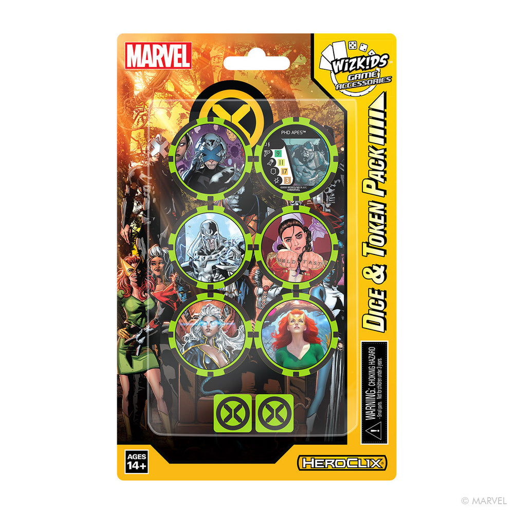 HeroClix: X-Men - House of X - Dice and Token Pack (ONLINE ORDER ONLY)