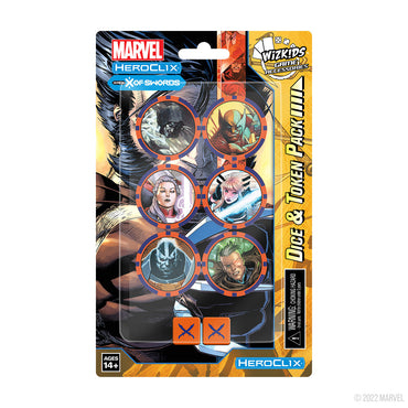HeroClix: Marvel - X-Men X of Swords Dice and Token Pack (ONLINE ORDER ONLY)