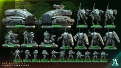 3D Printed Archvillain Games Argo Commando Morior Invictus Argo Commando 28 32mm D&D (Online Only)