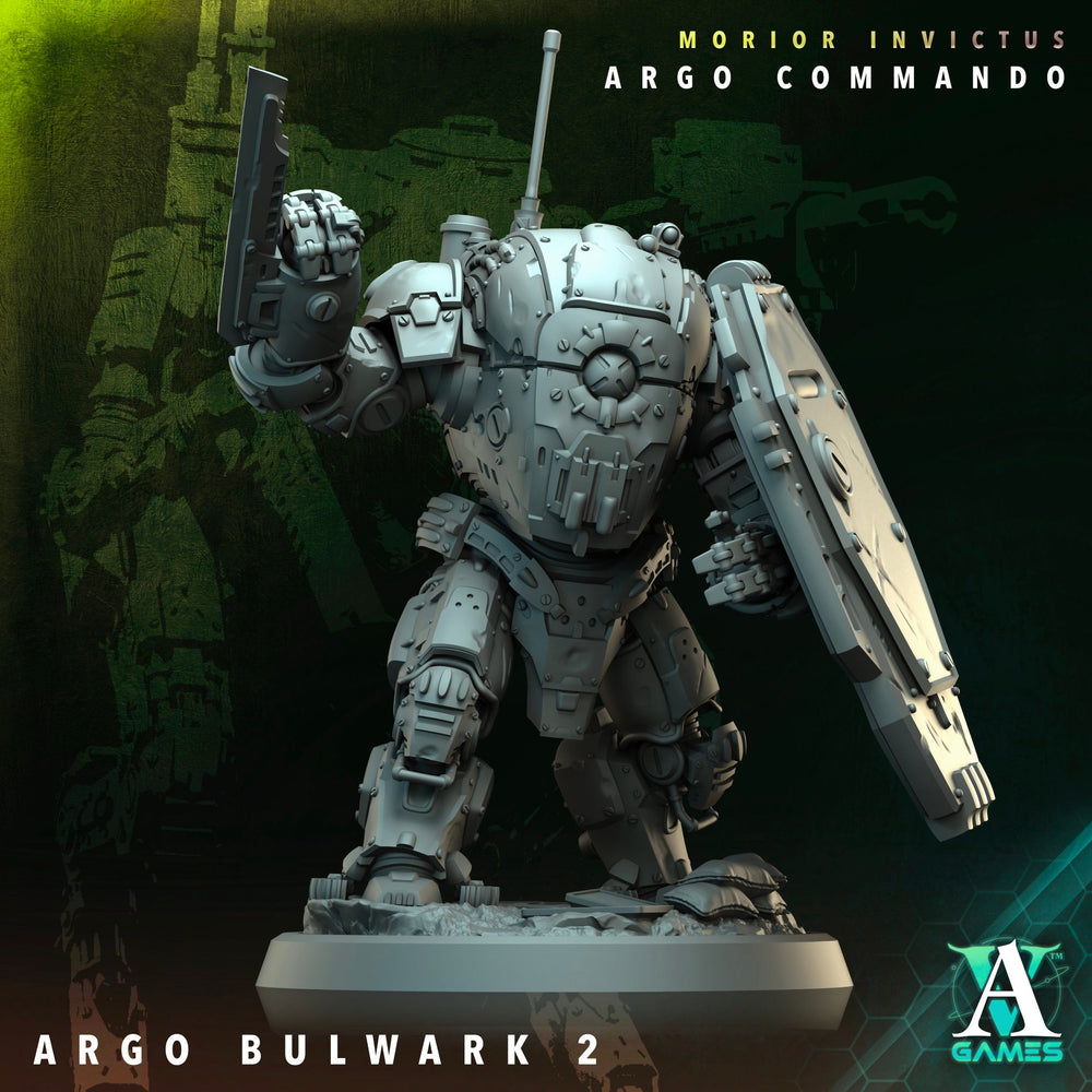 3D Printed Archvillain Games Argo Bulwark Morior Invictus Argo Commando 28 32mm D&D (Online Only)