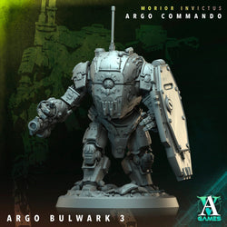 3D Printed Archvillain Games Argo Bulwark Morior Invictus Argo Commando 28 32mm D&D (Online Only)