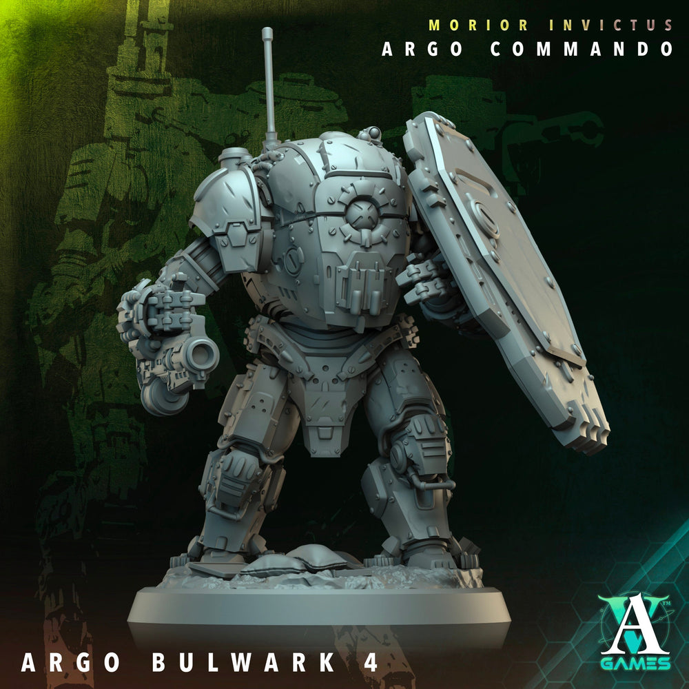 3D Printed Archvillain Games Argo Bulwark Morior Invictus Argo Commando 28 32mm D&D (Online Only)