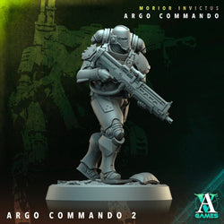 3D Printed Archvillain Games Argo Commando Morior Invictus Argo Commando 28 32mm D&D (Online Only)