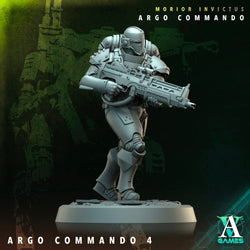 3D Printed Archvillain Games Argo Commando Morior Invictus Argo Commando 28 32mm D&D (Online Only)