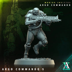 3D Printed Archvillain Games Argo Commando Morior Invictus Argo Commando 28 32mm D&D (Online Only)