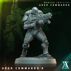 3D Printed Archvillain Games Argo Commando Morior Invictus Argo Commando 28 32mm D&D (Online Only)