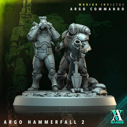 3D Printed Archvillain Games Argo Hammerfall Morior Invictus Argo Commando 28 32mm D&D (Online Only)