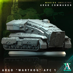 3D Printed Archvillain Games Argo Warthog APC Morior Invictus Argo Commando 28 32mm D&D (Online Only)