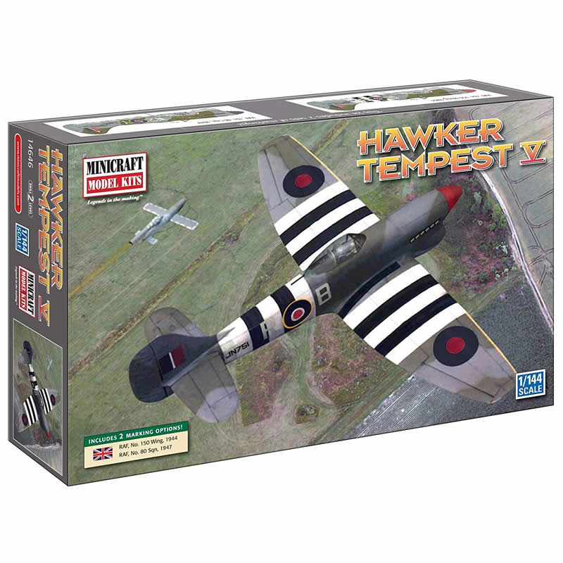MIC14646 Hawker Tempest 1/144 Scale Plastic Model Kit Minicraft (ONLINE ORDER ONLY)