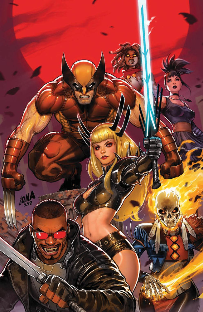 [Signed by David Nakayama] MIDNIGHT SUNS #1 Virgin UNKNOWN COMICS DAVID NAKAYAMA EXCLUSIVE VAR (ONLINE ORDER ONLY)