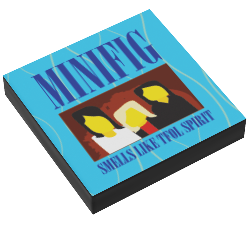 Smells Like TFOL Spirit - B3 Customs Music Album Cover (2x2 Tile) (Online Order Only)