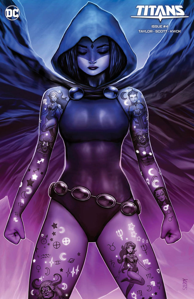 [Signed by Nathan Szerdy] TITANS #4 NATHAN SZERDY (616) EXCLUSIVE MINIMAL VIRGIN VAR [IN STOCK] (ONLINE ORDER ONLY)