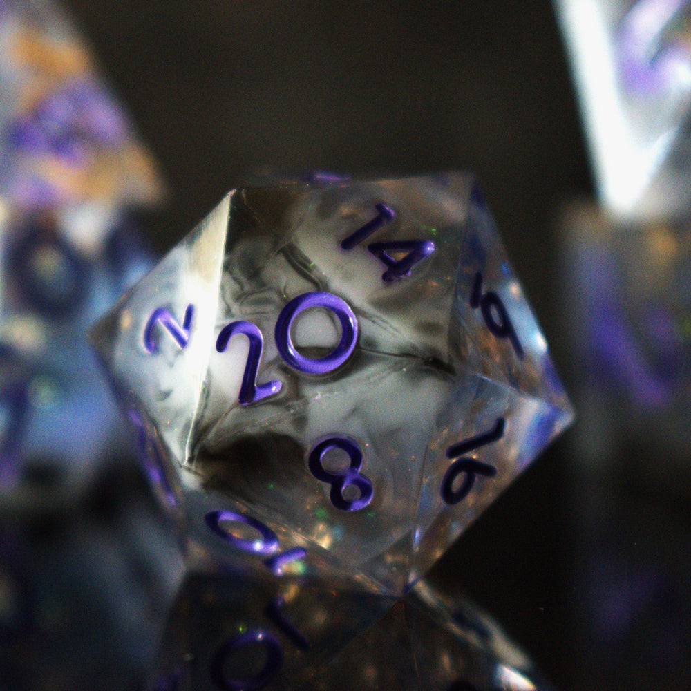 Mirage Arcane Sharp-Edged Resin Dice Set (ONLINE ORDER ONLY)