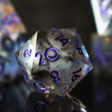 Mirage Arcane Sharp-Edged Resin Dice Set (ONLINE ORDER ONLY)