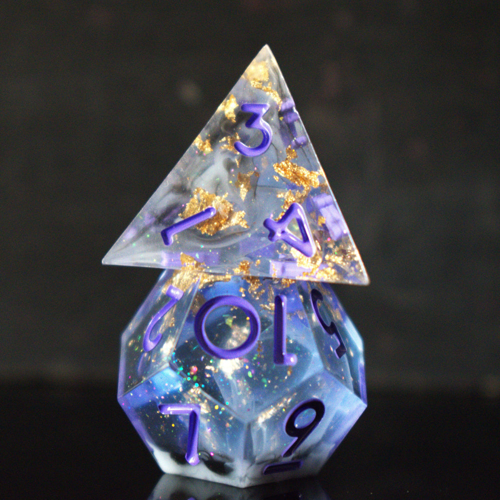 Mirage Arcane Sharp-Edged Resin Dice Set (ONLINE ORDER ONLY)