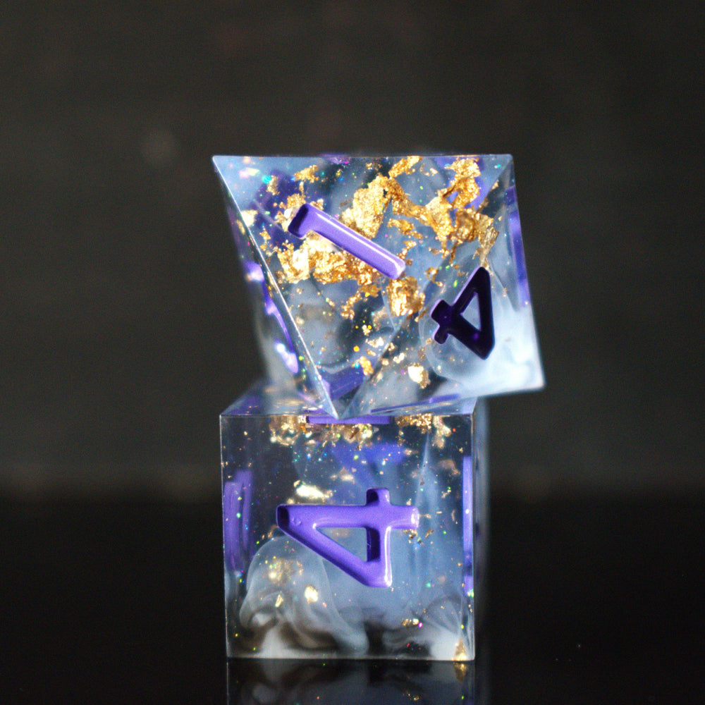 Mirage Arcane Sharp-Edged Resin Dice Set (ONLINE ORDER ONLY)