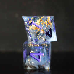 Mirage Arcane Sharp-Edged Resin Dice Set (ONLINE ORDER ONLY)