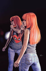 Mary Jane & Black Cat: Beyond 1 Unknown Comics Marco Turini Exclusive Virgin Var (01/26/2022) (Online Order Only)
