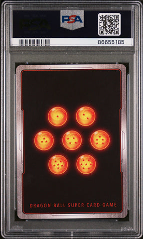 2019 DRAGON BALL SUPER OFFICIAL  VEKU, TRMPHNT MIGHT #P-095 PSA 9 (Online Order Only)