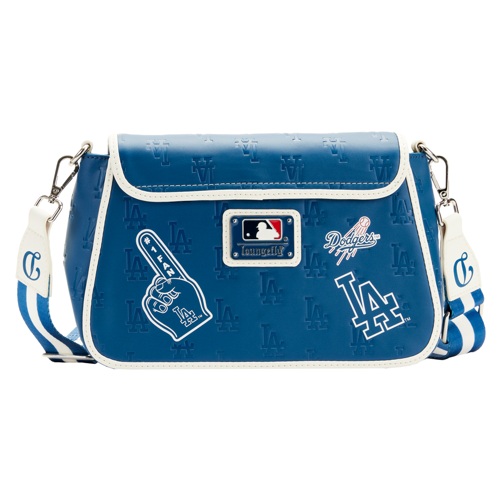 Loungefly: MLB - LA Dodgers Patches Crossbody Bag (ONLINE ORDER ONLY)