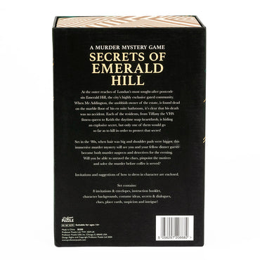 A Murder Mystery Game: Secrets of Emerald Hill (ONLINE ORDER ONLY)