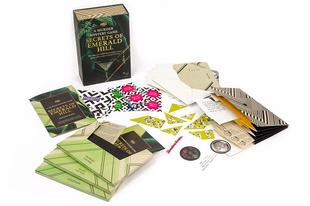 A Murder Mystery Game: Secrets of Emerald Hill (ONLINE ORDER ONLY)