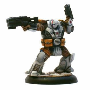 MMA011 Commissar - USCR - MERCS by Dynamic Gaming Miniatures (ONLINE ORDER ONLY)