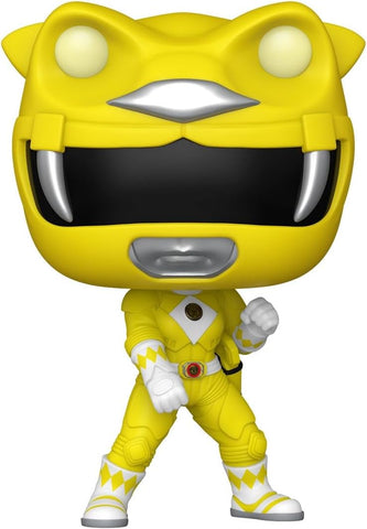 Mighty Morphin Power Rangers: The Movie Yellow Ranger Glow-in-the-Dark Funko Pop! Vinyl Figure #1781 with Funko Protector (Online Order Only)