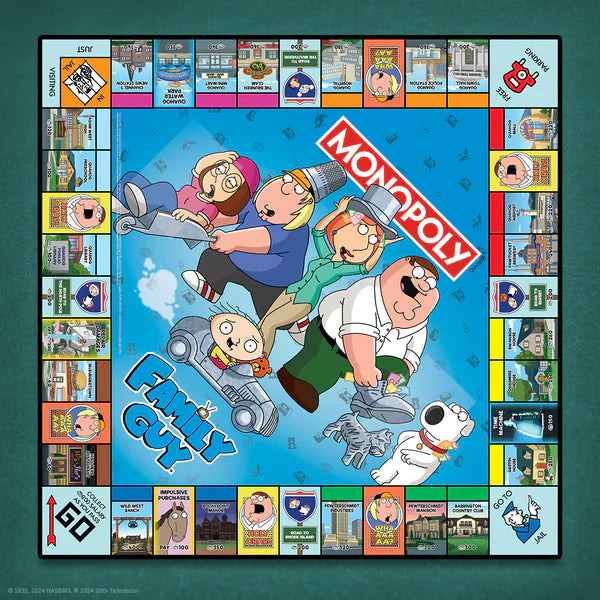 MONOPOLY®: Family Guy (ONLINE ORDER ONLY)