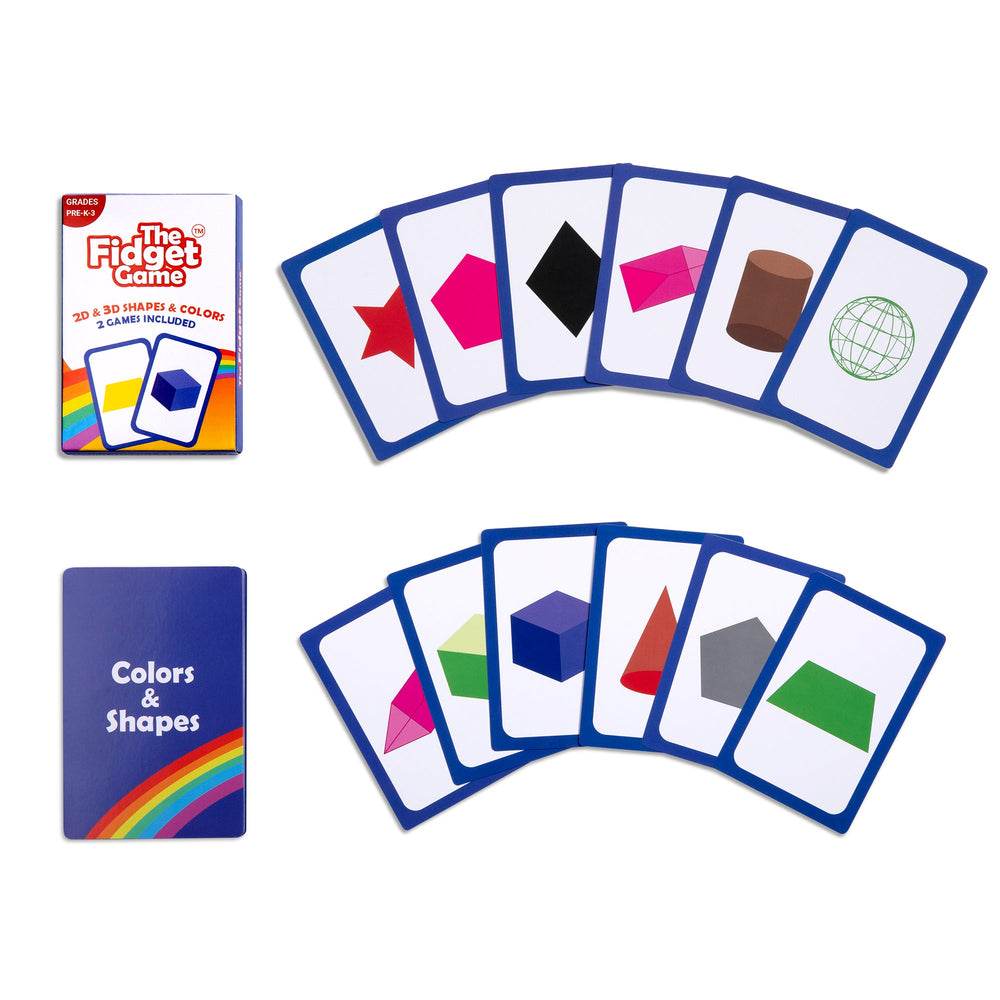 2D & 3D Shapes & Colors Card Pack (ONLINE ORDER ONLY)