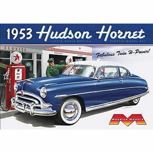 MOE1200 1953 Hudson Hornet 1/25 Scale Moedius Model (ONLINE ORDER ONLY)