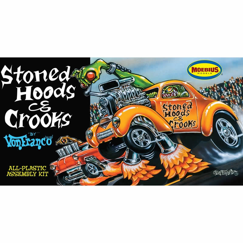 MOE1209 Stoned Hoods and Crooks 1/25 Scale Plastic Model Kit Moebius (ONLINE ORDER ONLY)