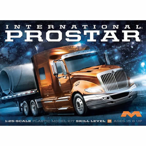 MOE1301 International Prostar Semi Tractor 1/25 Scale Plastic Model Kit  Moebius (ONLINE ORDER ONLY)