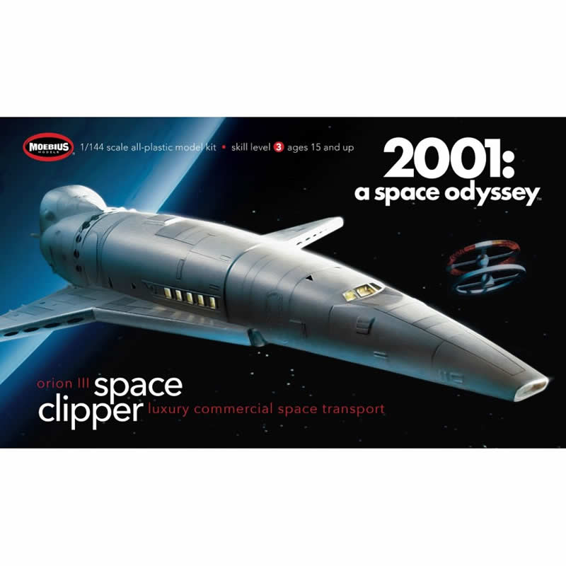 MOE2001-2 Orion III Space Clipper 2001 A Space Odyssey 1/160 Scale (ONLINE ORDER ONLY)