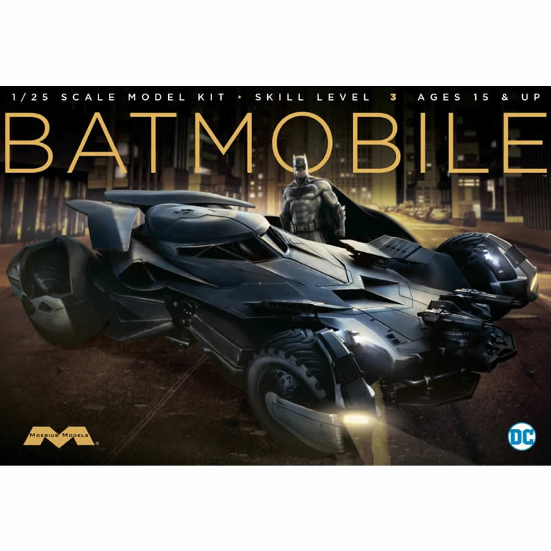 MOE964 Batmobile Batman vs Superman 1/25 Scale Plastic Model Kit Moebius (ONLINE ORDER ONLY)
