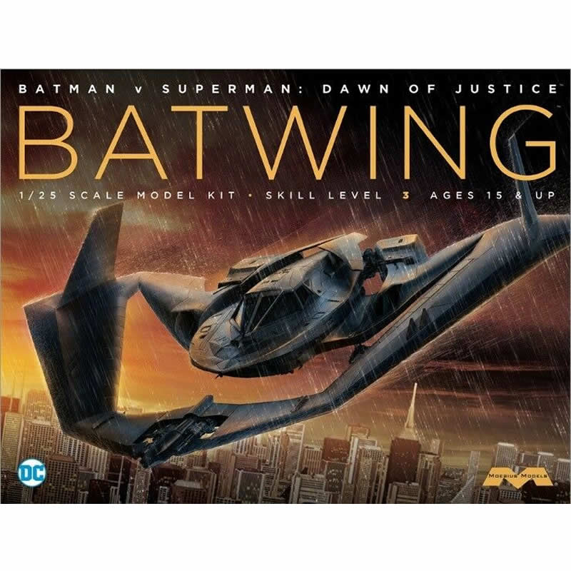 MOE969 Batwing Batplane 1/25 Scale Plastic Model Kit Moebius (ONLINE ORDER ONLY)