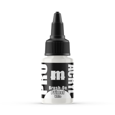 Monument Hobbies: Pro Acryl Prime - Brush-On Primer - White (ONLINE ORDER ONLY)
