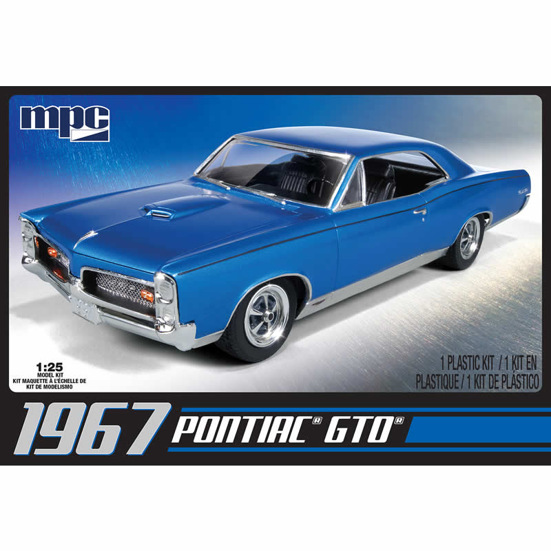 MPC71012 Pontiac 1967 GTO 1/25 Scale Plastic Model Kit MPC (ONLINE ORDER ONLY)