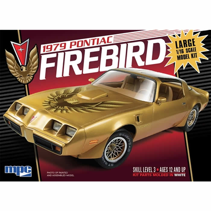 MPC86206 1979 Pontiac Firebird 1/16 Scale Plastic Model Kit MPC Models (ONLINE ORDER ONLY)