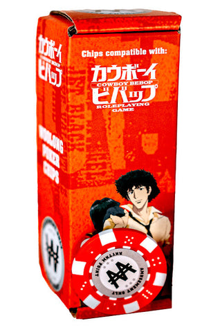 Cowboy Bebop TTRPG: Woolong Chips Set (ONLINE ORDER ONLY)
