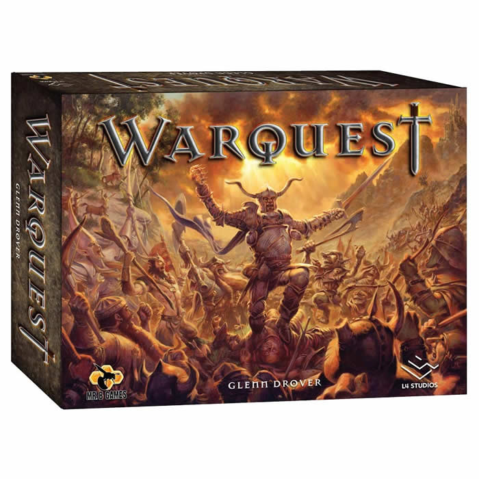 MRB1015 Warquest Board Game Mr B Games (ONLINE ORDER ONLY)