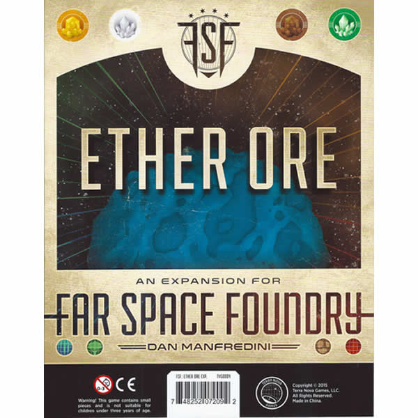 MRB999E Ether Ore Far Space Foundry Expansion Mr B Games (ONLINE ORDER ONLY)