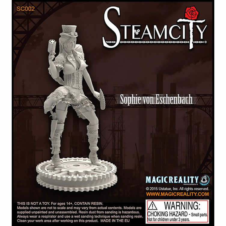 MRMSC002 Sophie Von Eschenbach SteamCity Miniature 32mm Scale (ONLINE ORDER ONLY)