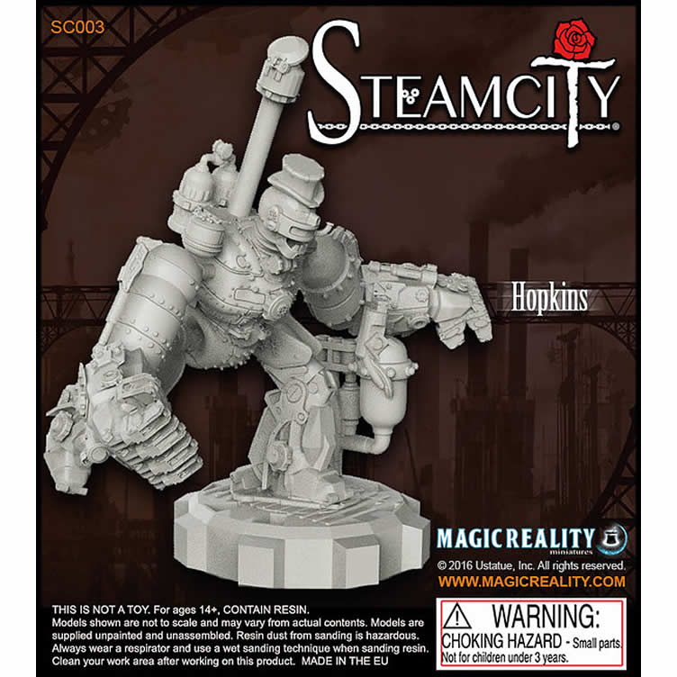MRMSC003 Hopkins SteamCity Miniature 32mm Scale Magic Reality (ONLINE ORDER ONLY)