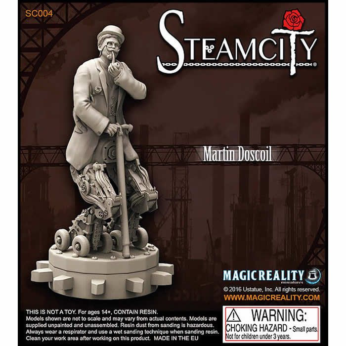 MRMSC004 Martin Doscoil SteamCity Miniature 32mm Scale (ONLINE ORDER ONLY)
