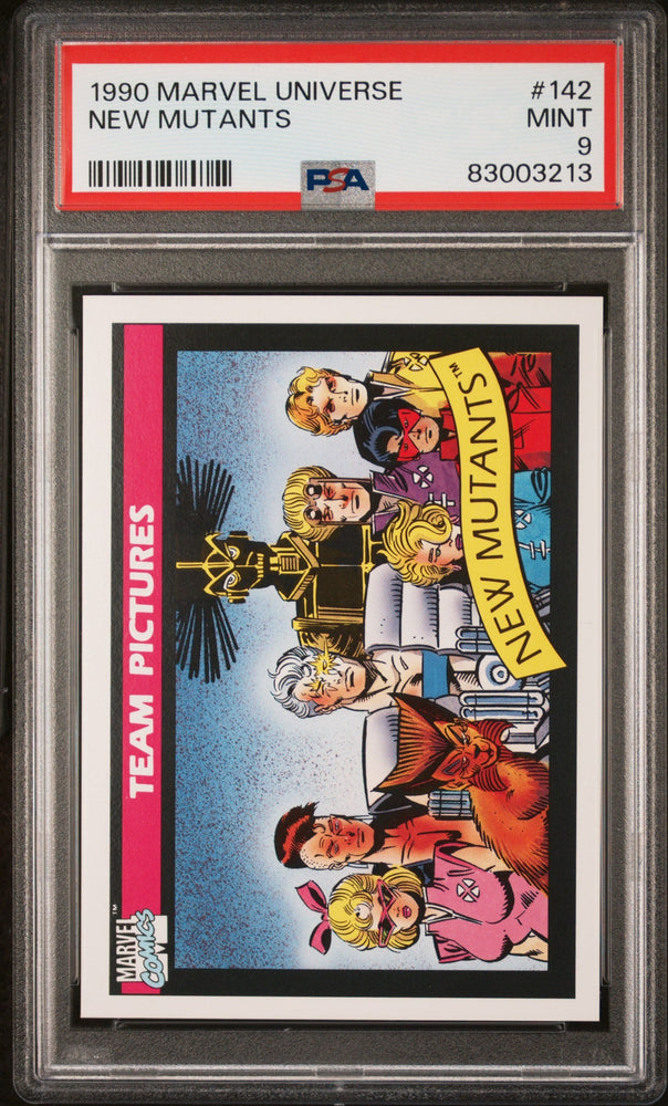 1990 MARVEL UNIVERSE NEW MUTANTS  #142 - PSA 9 (Online Order Only)