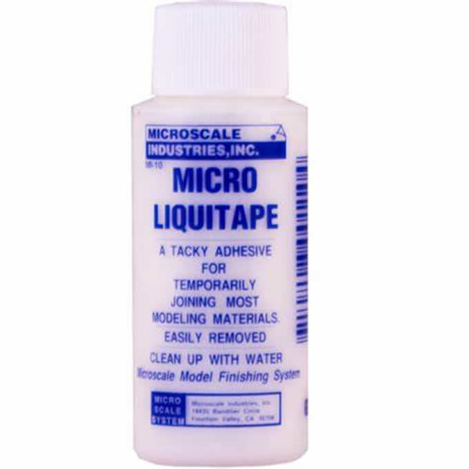 MSM10 Micro Liquitape 1oz Bottle Liquid Tape Microscale Models (ONLINE ORDER ONLY)